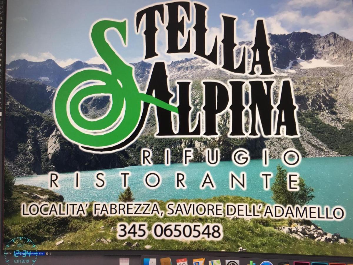 Rifugio Stella Alpina Hotell Saviore dell'Adamello Exteriör bild